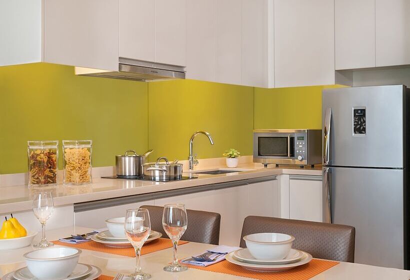 آپارتمان لوکس 1 خوابه, Citadines Salcedo Makati