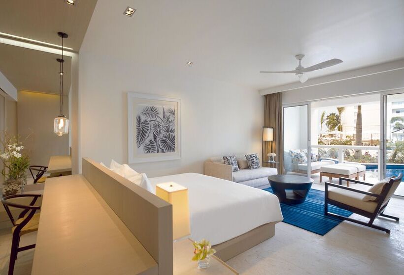 סוויטת ג'וניור מיטת קינג, Hyatt Zilara Rose Hall Adults Only All Inclusive