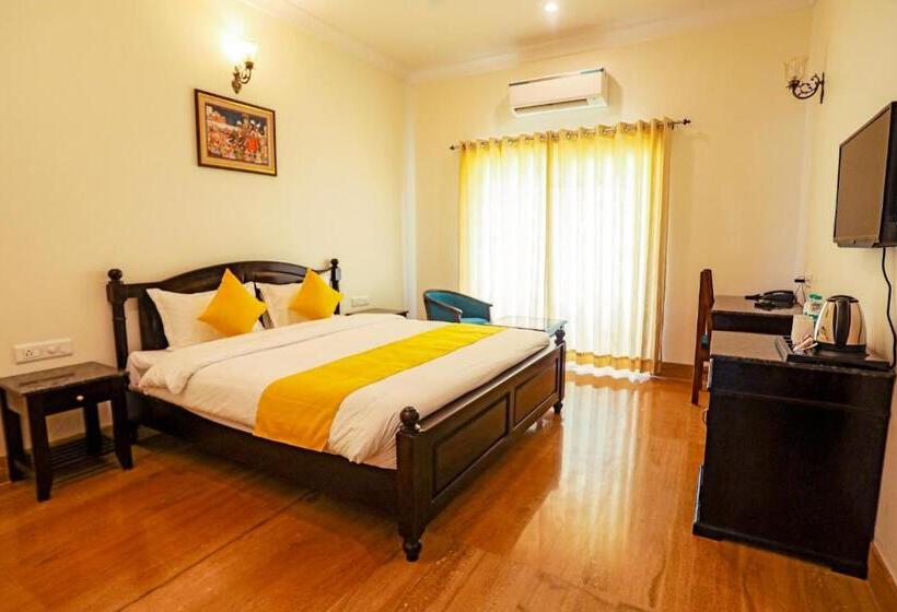 Quarto Deluxe com Sacada, Vasant Vilas A Heritage Stay