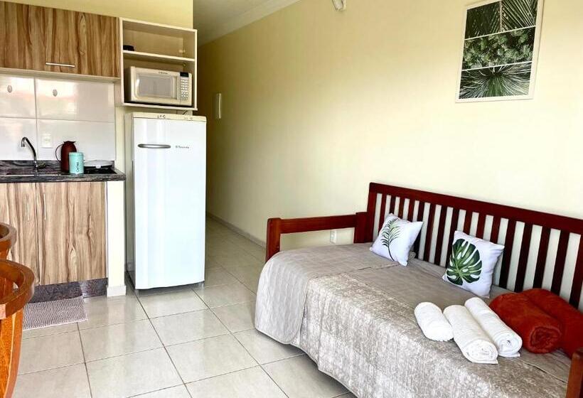 آپارتمان 1 خوابه با چشم‌انداز باغ, Hospedaria Sol Da Manhã