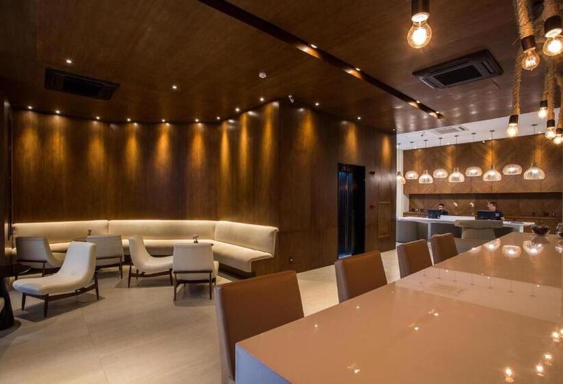 带1个卧室的带海景的公寓, Estanconfor Vista Mar Em Santos