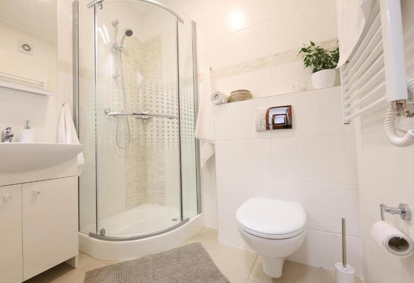 带1个卧室带观景的公寓, úpatí Ještědu   Apartmány