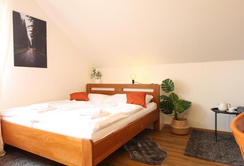 带1个卧室带观景的公寓, úpatí Ještědu   Apartmány