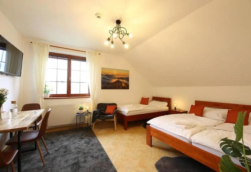 آپارتمان 1 خوابه, úpatí Ještědu Apartmány
