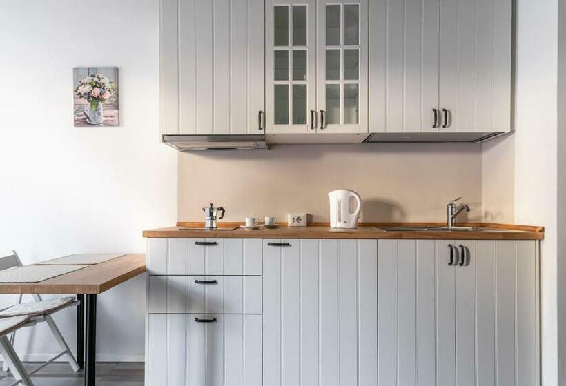 带1个卧室带花园景观的公寓, Appartamenti Monte Selce