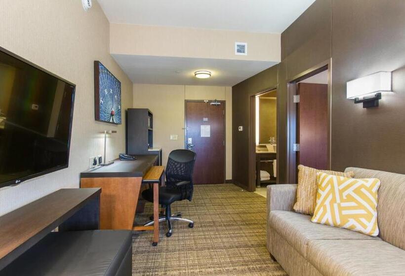 스위트 킹사이즈 침대, Cambria Hotel Plano   Frisco