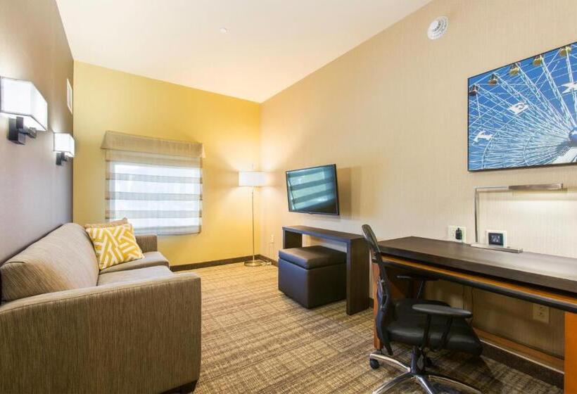 침실 2개 스위트, Cambria Hotel Plano   Frisco