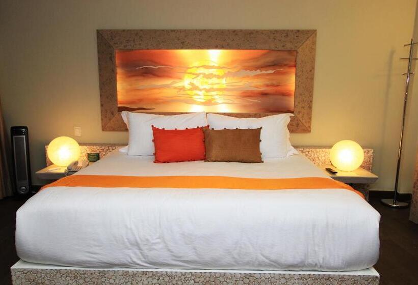 חדר דחוקס עם מיטת קינג, Plaza Gallery Hotel Boutique