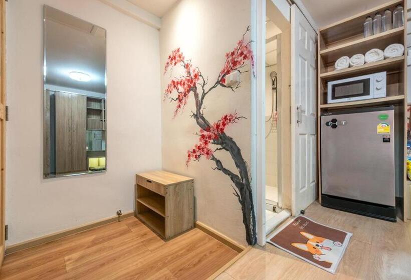 4인용 스탠다드 룸, โรงแรมชิบะรูม นครราชสีมา สาขามหาวิทยาลัยเทคโนโลยีสุรนารี