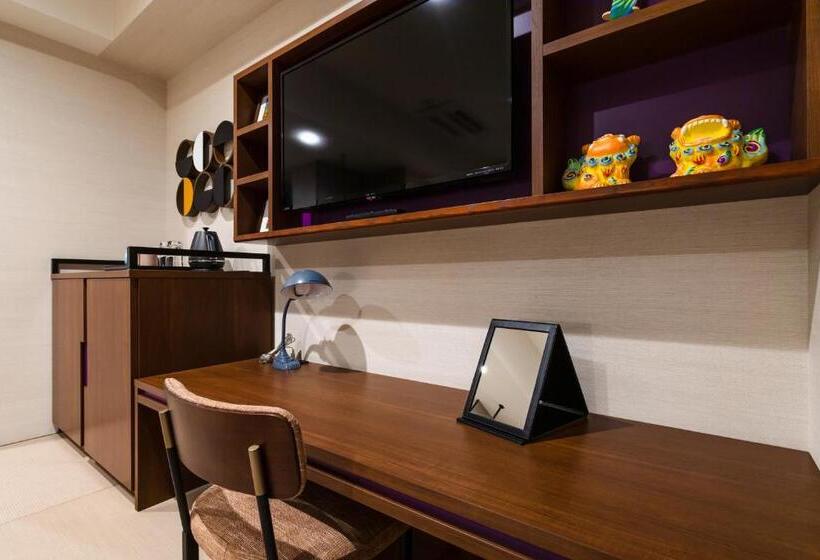 اتاق استاندارد با تخت بزرگ برای معلولان, Prostyle Ryokan Naha Kenchou Mae