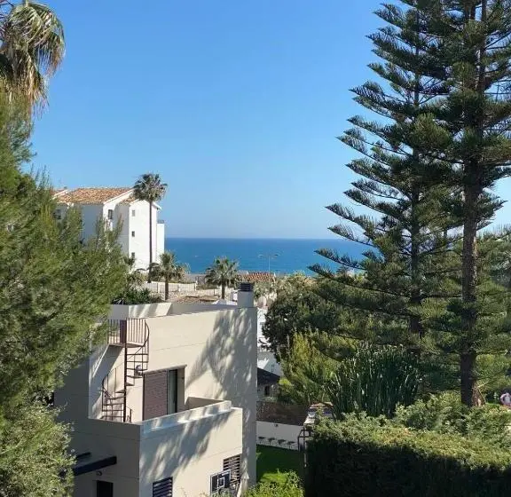 オーシャンビューデラックスルームバルコニー付き, Casa Flora   Mijas Costa   Andalusië