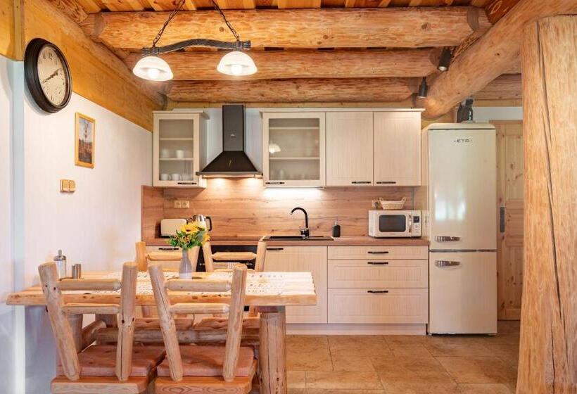 침실 1개 아파트, Apartmány Srub Výtoňka Lipno