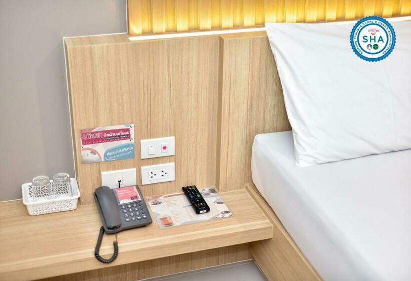 غرفة قياسية, นั่งเล่นกันไหม รีสอร์ท Sha Plus