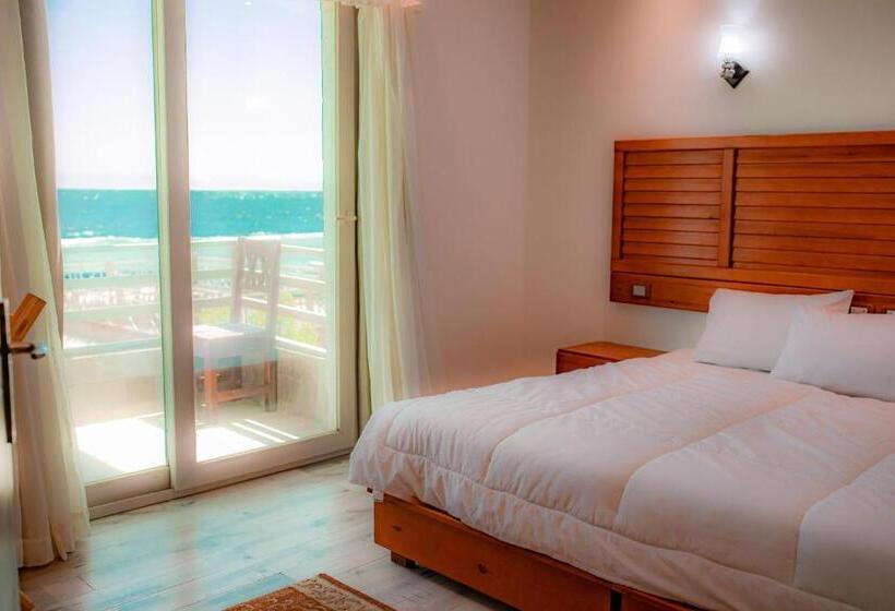 اتاق سه نفره دلوکس با چشم‌انداز دریا, Diamond Dahab House