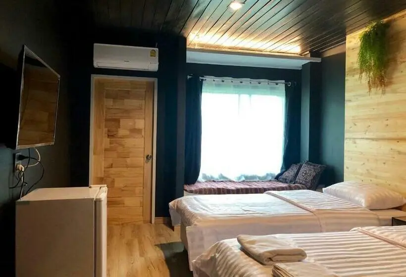 اتاق استاندارد با چشم‌انداز باغ, Ruankaew Boutique Resort Lampang