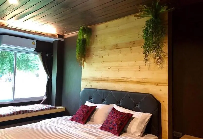 اتاق استاندارد با تخت بزرگ, Ruankaew Boutique Resort Lampang