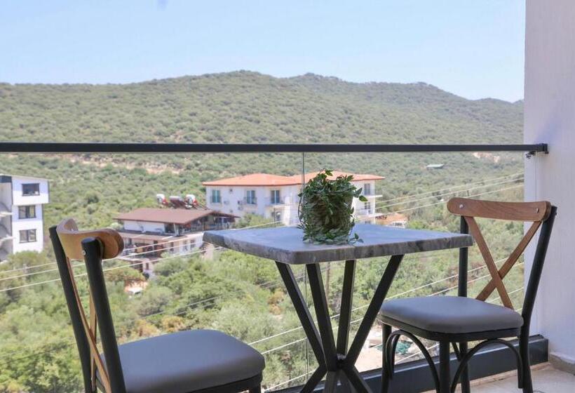 غرفة قياسية رباعية حمام مشترك, Stonehillkaş