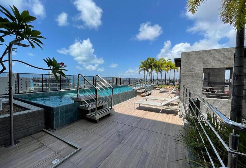 آپارتمان 1 خوابه, Studio Time 1312   Luxo   Ponta Verde   Maceió Al