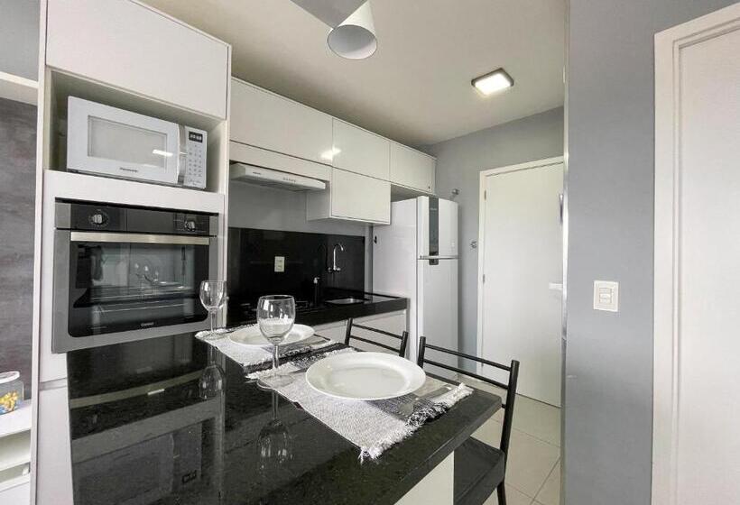 آپارتمان 1 خوابه, Studio Time 1312   Luxo   Ponta Verde   Maceió Al