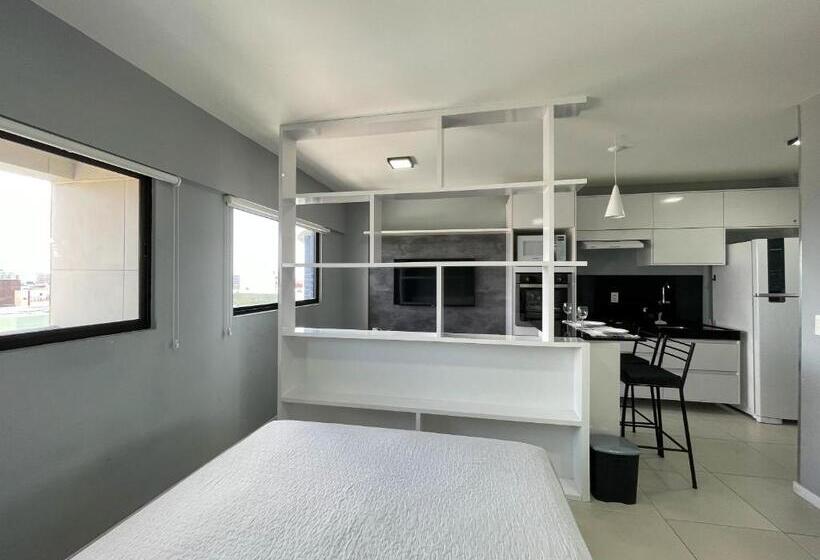آپارتمان 1 خوابه, Studio Time 1312   Luxo   Ponta Verde   Maceió Al