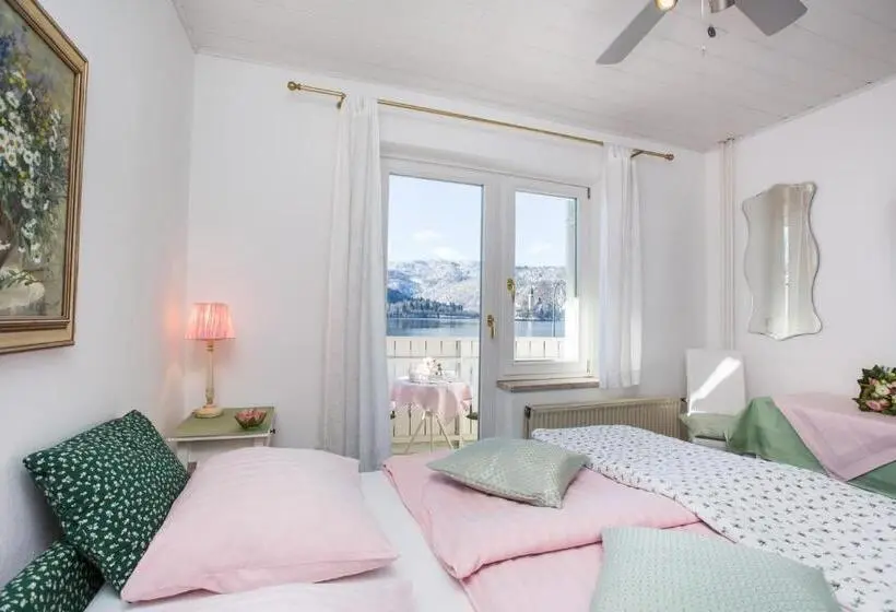 اتاق استاندارد با چشم‌انداز دریاچه, B&b Pletna A Double Lake View Room