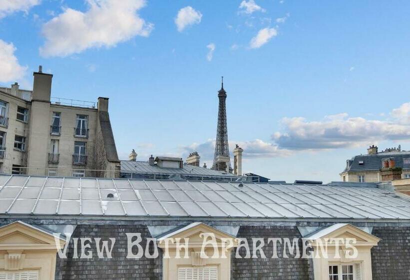 １ベッドルームアパートメント, Eiffel Tower View Residence