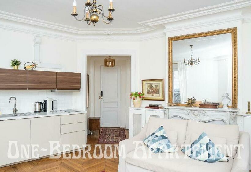 １ベッドルームアパートメント, Eiffel Tower View Residence