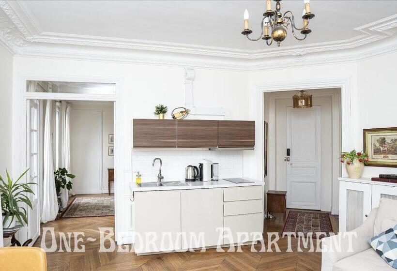 １ベッドルームアパートメント, Eiffel Tower View Residence