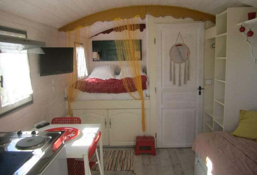 Апартаменты 1 Спальня, Mas Maurane Roulotte Avec Spa Privé Aux Portes D Arles