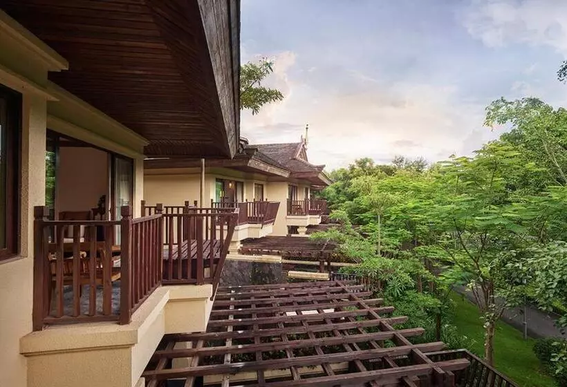 キングサイズベッドのデラックスルーム, Anantara Xishuangbanna Resort