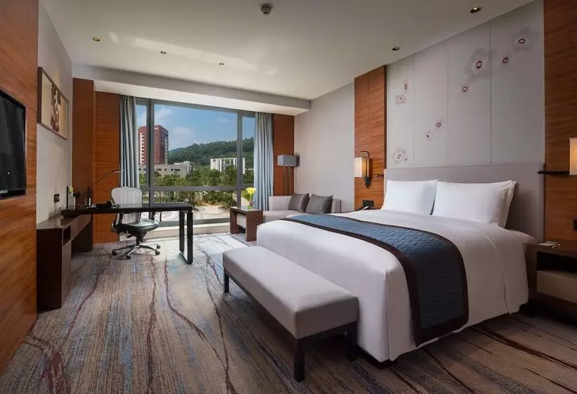 キングサイズベッドのエクゼクティブルーム, Doubletree By Hilton Hotel Guangzhou   Science City