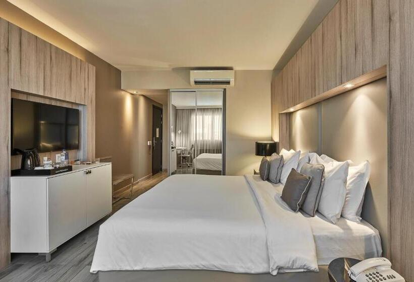디럭스 룸 킹사이즈 침대, Radisson Blu Belo Horizonte Savassi