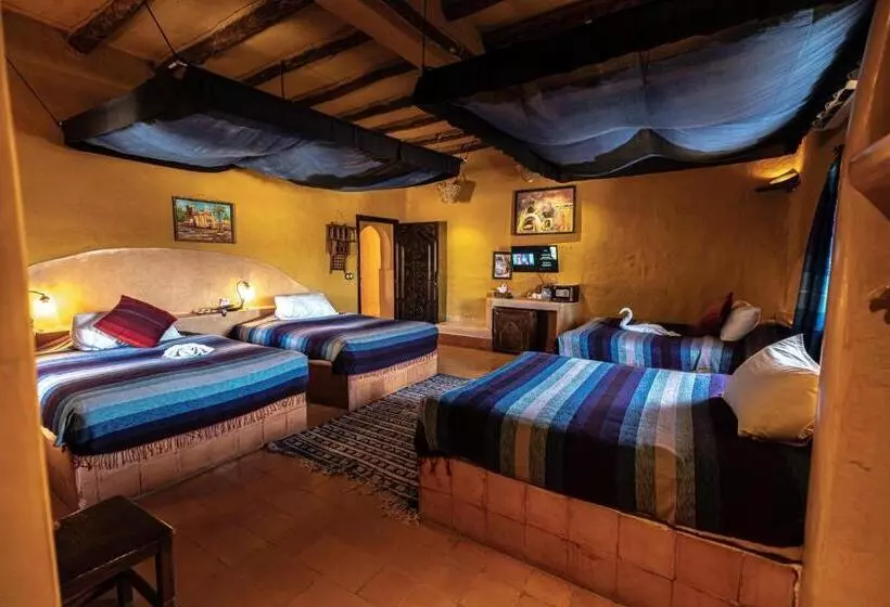اتاق استاندارد چهار تخته, Kasbah Hotel Tombouctou
