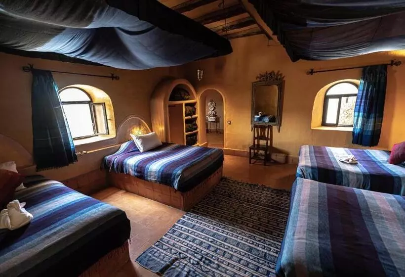 اتاق استاندارد چهار تخته, Kasbah Hotel Tombouctou