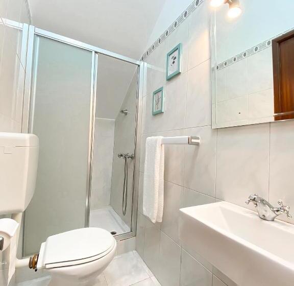 标准三人间共用浴室, Gardens Guest House