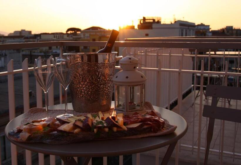 带大床的标准间, Pompei Palace B&b