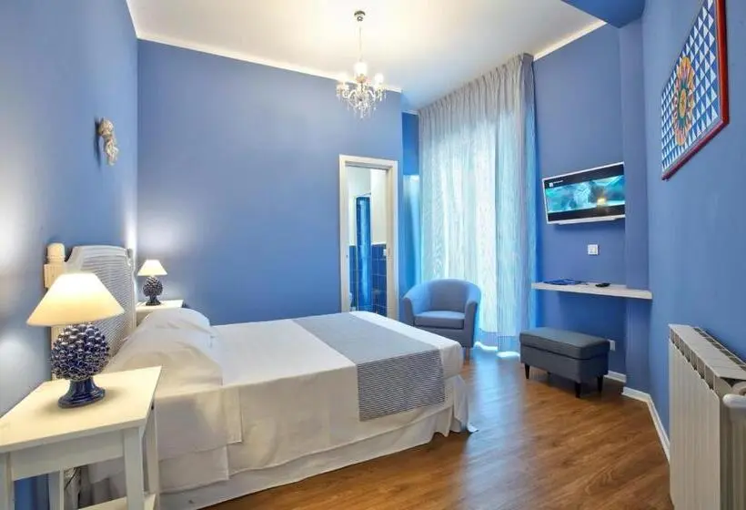 オーシャンビューデラックスルームバルコニー付き, B&b Del Corso