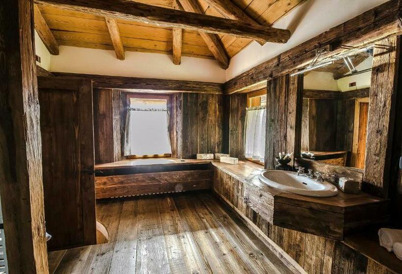 חדר דלוקס עם נוף להרים, B&b Rossodisera