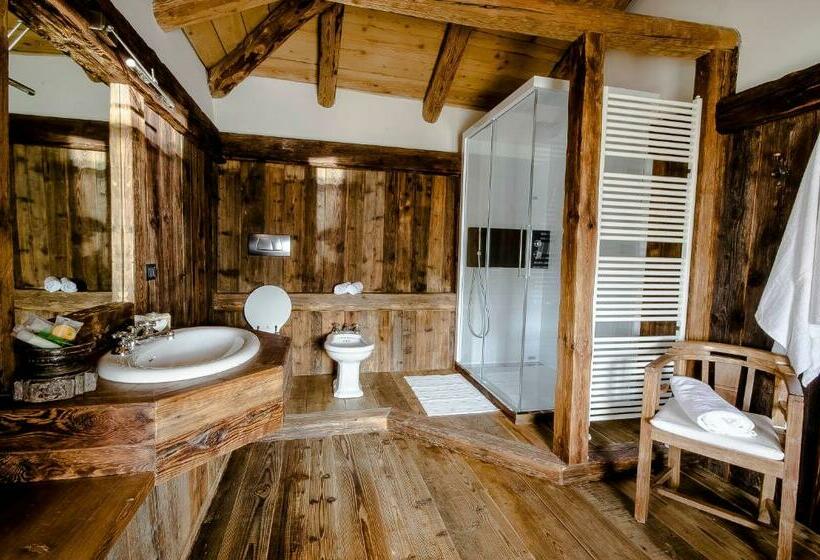 חדר דלוקס עם נוף להרים, B&b Rossodisera