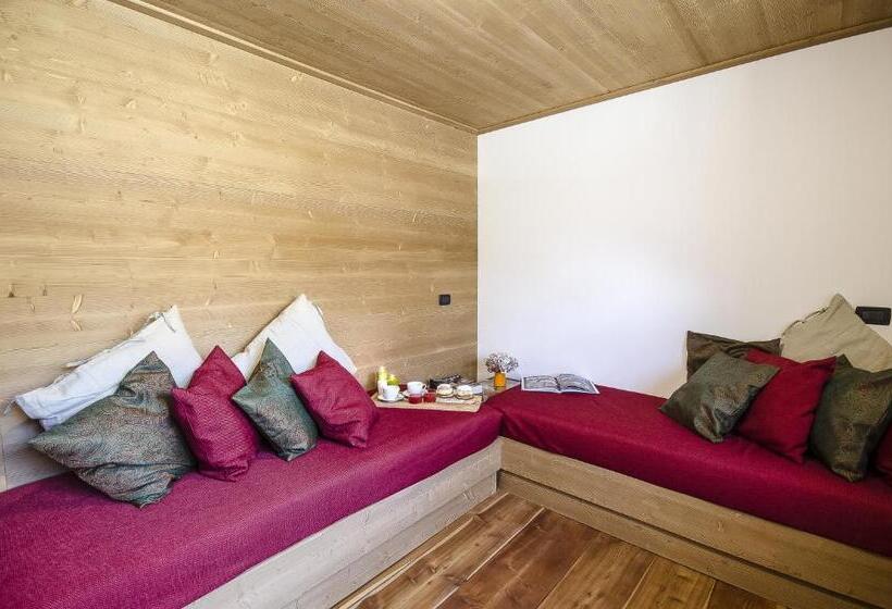 חדר דלוקס לארבעה, B&b Rossodisera