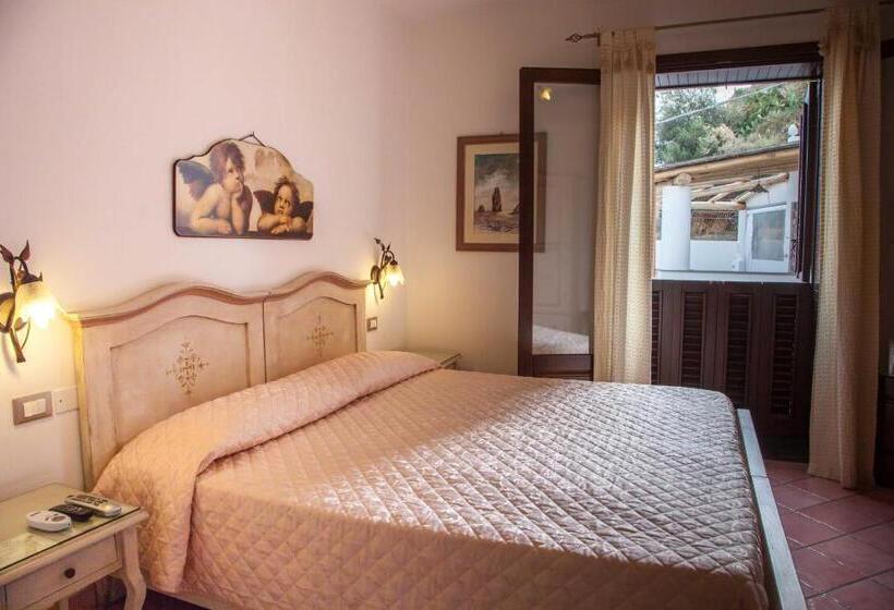 Habitació Estàndard amb Balconada, B&b Alta Marea Lipari