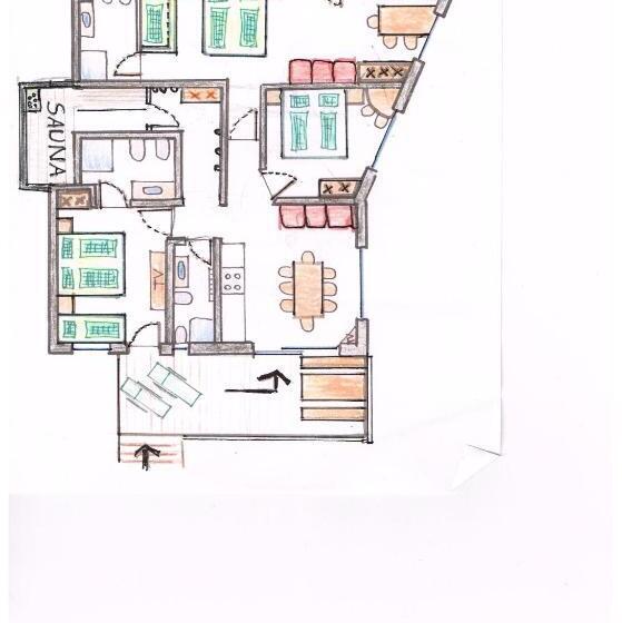 Апартаменты Deluxe 3 Спальни, Hofer Hof