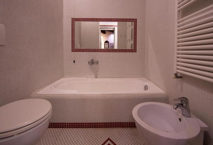 침실 2개 스위트, Porta Vivaria Orvieto  Private Parking