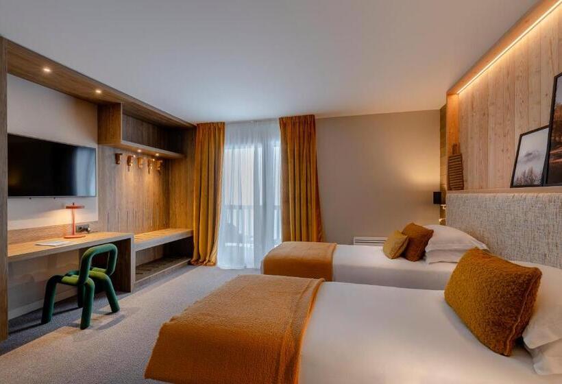 Четырехместный Номер Стандарт, Ily Hotels & Spa La Rosiere