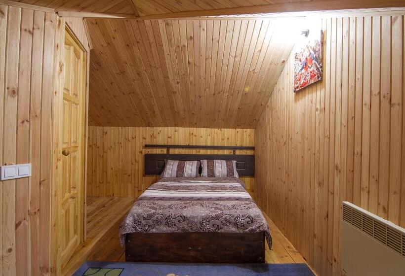 בית, חדר שינה 1, дом с сауной и басейном на теремках