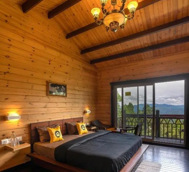 景色の見えるスーペリアルーム, The Hosteller Kasar Devi
