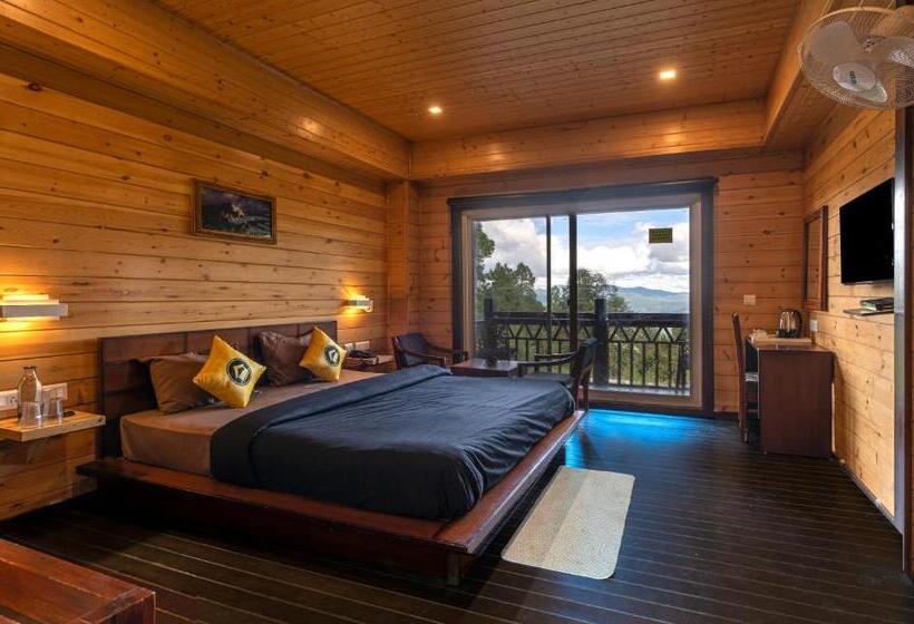 带观景的高级间, The Hosteller Kasar Devi