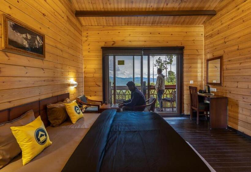 带观景的高级间, The Hosteller Kasar Devi