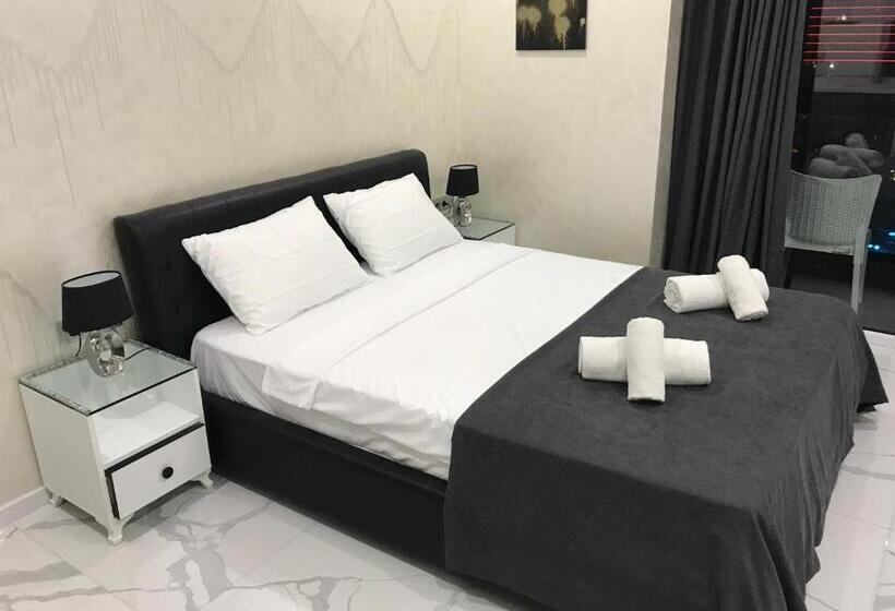 آپارتمان 1 خوابه با تراس, Black Sea Vi Dari Apartments