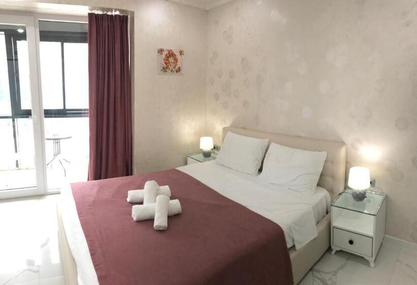 آپارتمان 1 خوابه با تراس, Black Sea Vi Dari Apartments